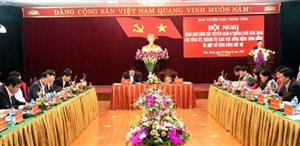 Giao ban công tác tuyên giáo 6 tháng cuối năm 2018 các tỉnh, thành ủy khu vực đồng bằng sông Hồng và một số tỉnh Đông Bắc bộ